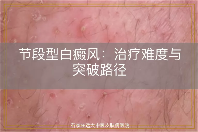 节段型白癜风：治疗难度与突破路径